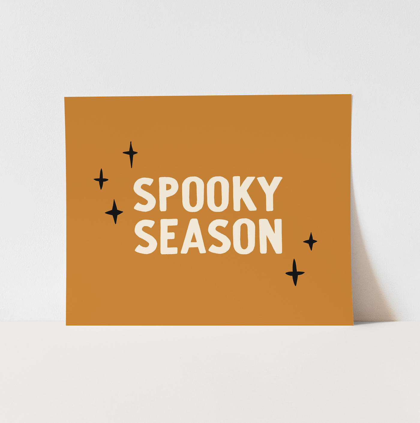 Art Print: {Orange} Spooky Season