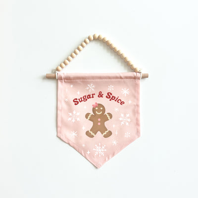 Sugar & Spice Gingerbread Hang Sign