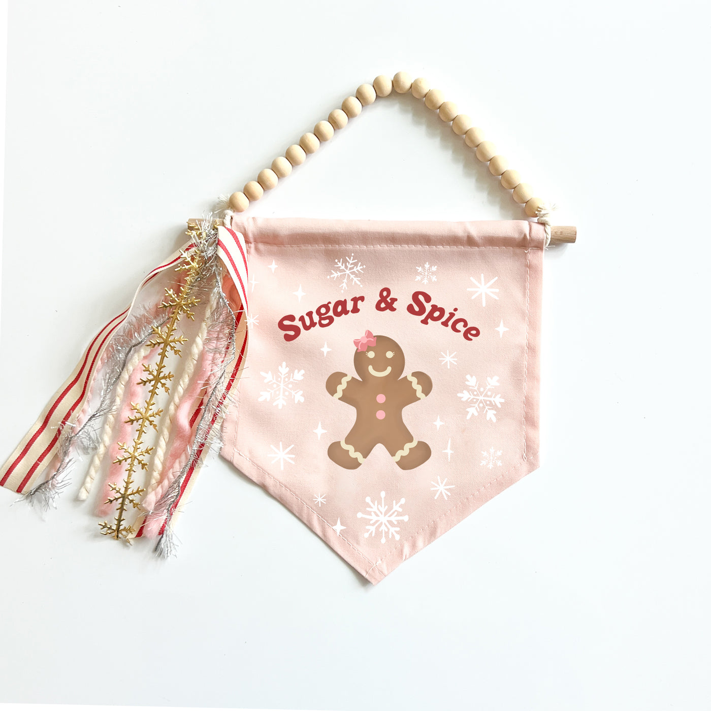 Sugar & Spice Gingerbread Hang Sign