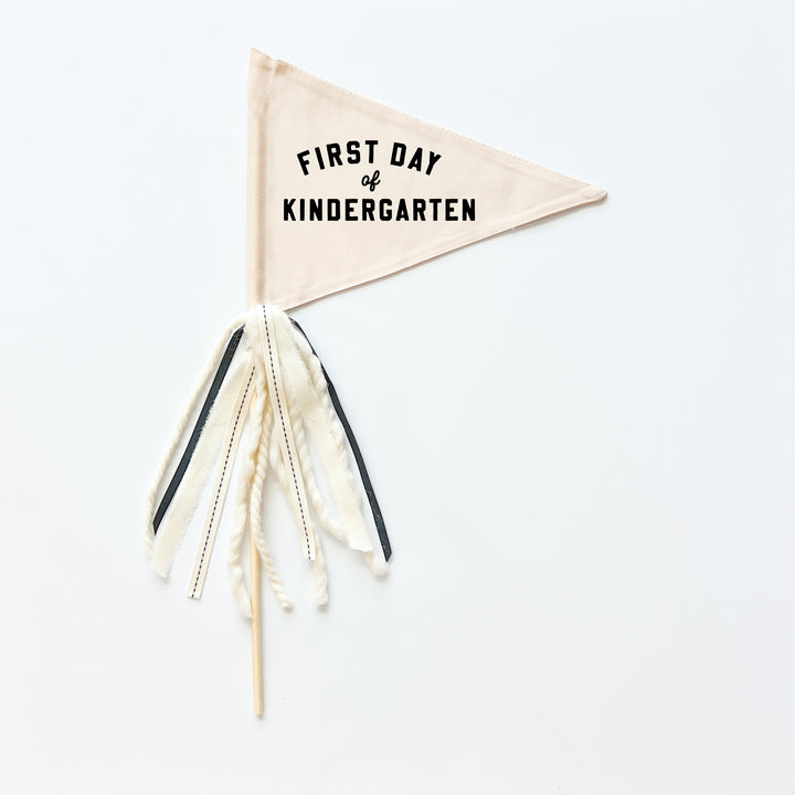 {Black} First Day Individual School Flags