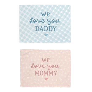 We Love You Daddy and We Love You Mommy Banner Bundle