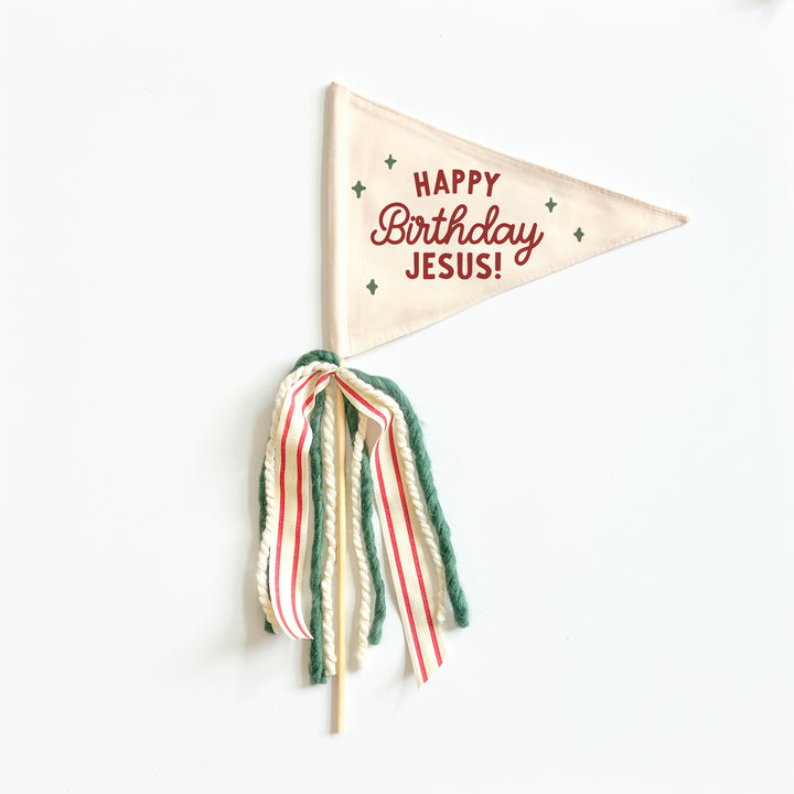 PRE-ORDER: Happy Birthday Jesus Flag