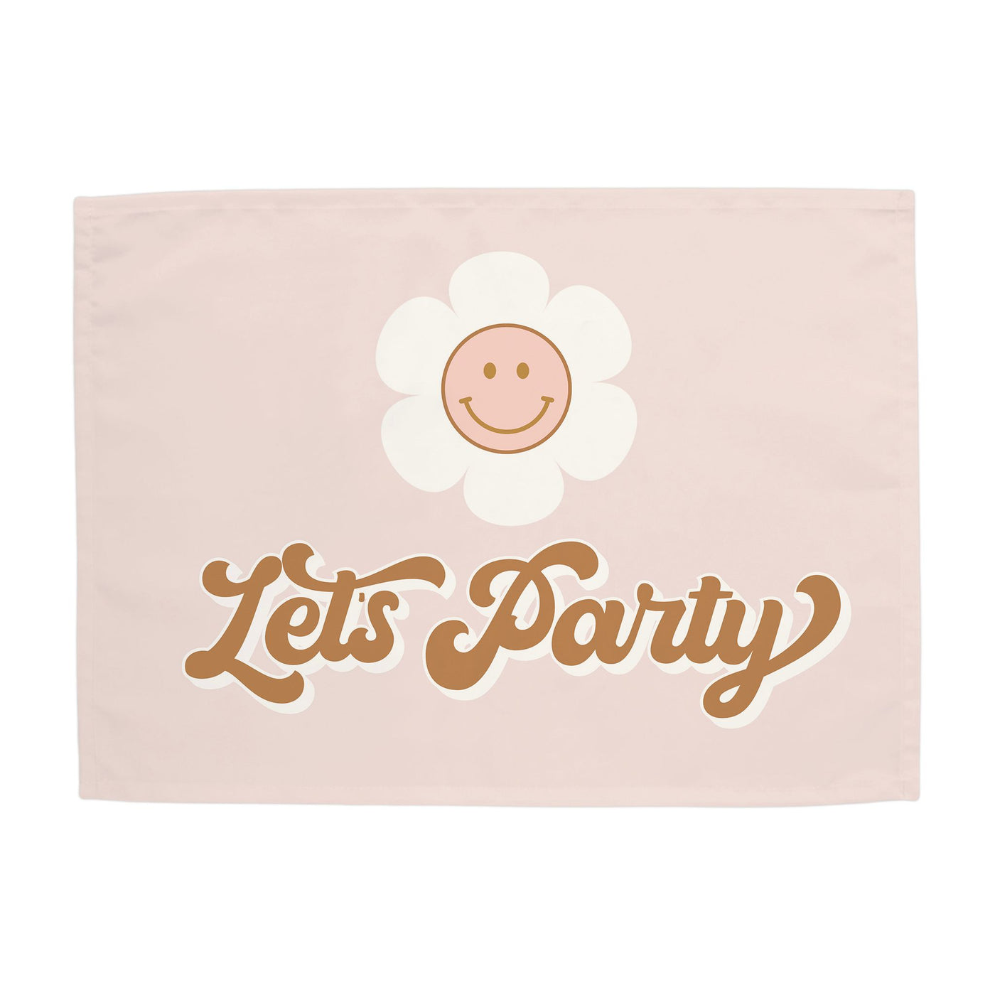 {Boho} Smiley Let's Party Banner