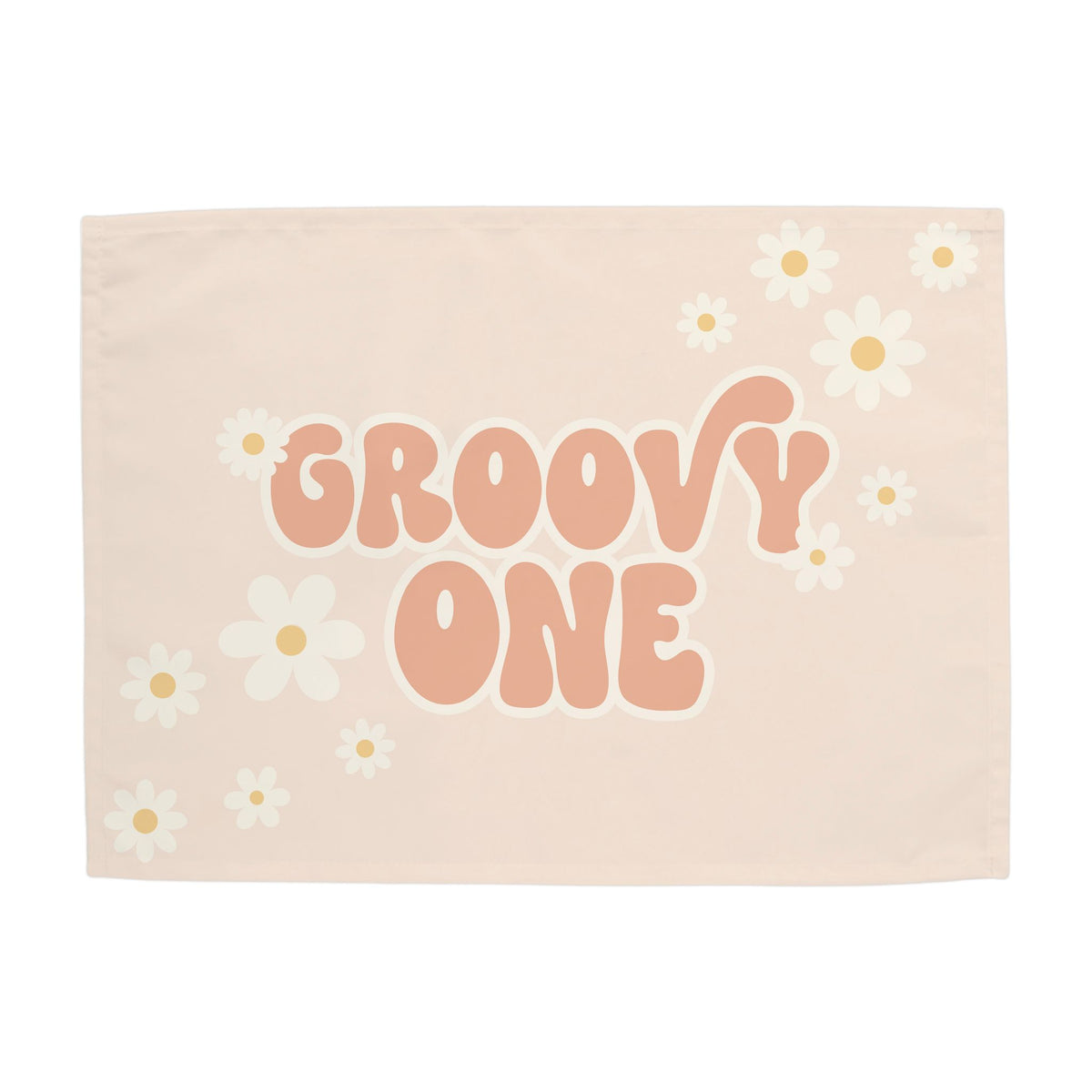 {Pink} Groovy One Banner