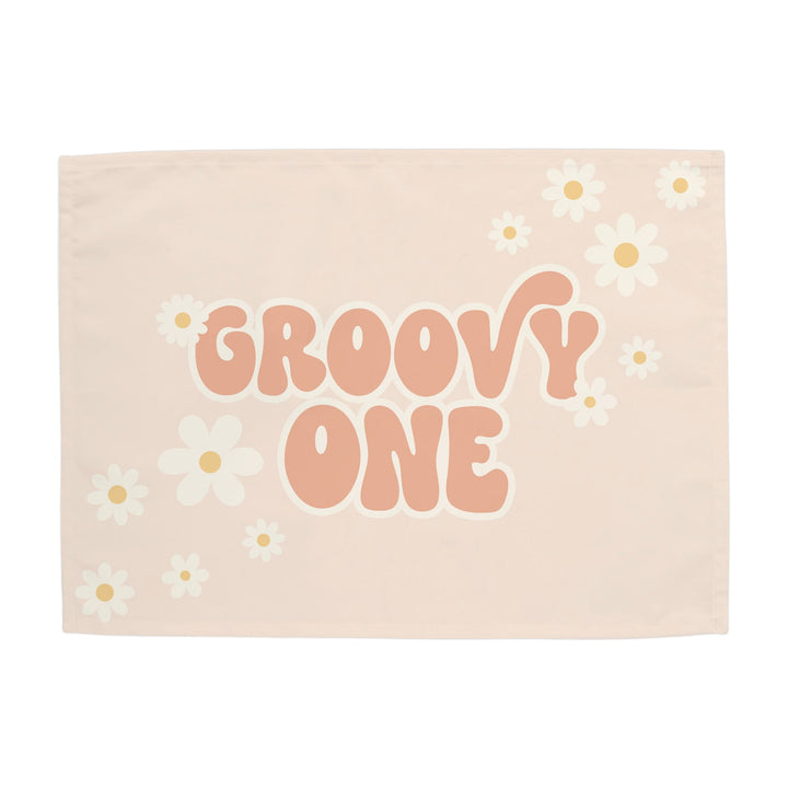 {Pink} Groovy One Banner