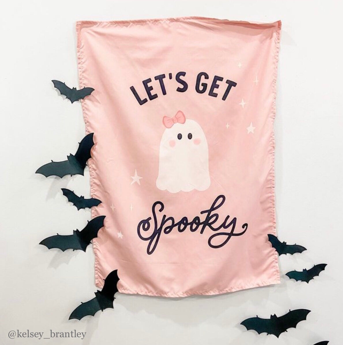 {Pink} Let's Get Spooky Banner