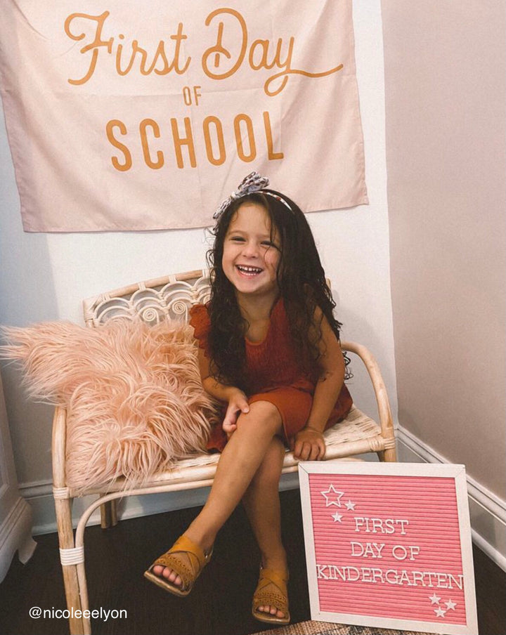 First Day of School Banner