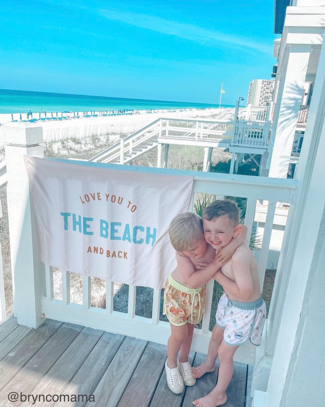 Love You to the Beach And Back Banner