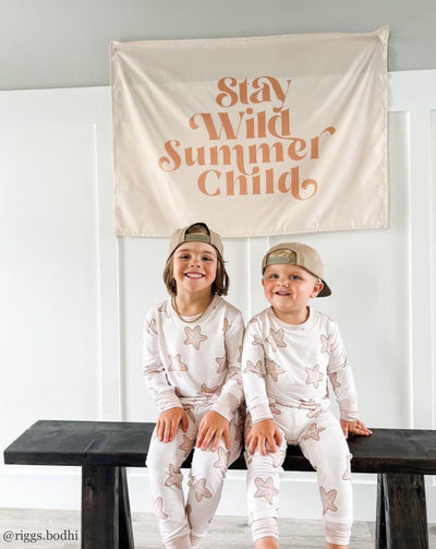 Stay Wild Summer Child Banner