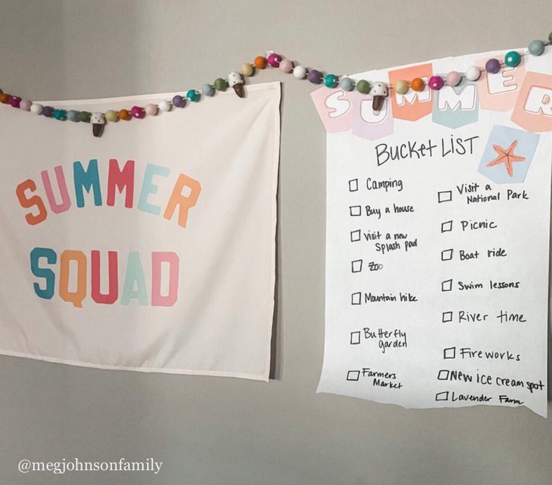 Summer Squad Banner