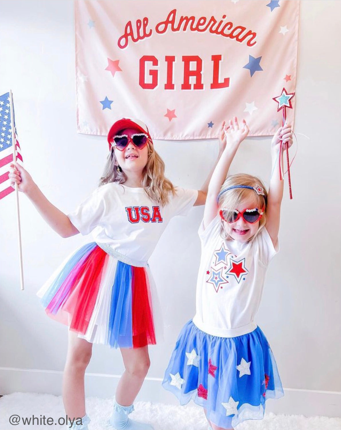 {Girl} All American Banner
