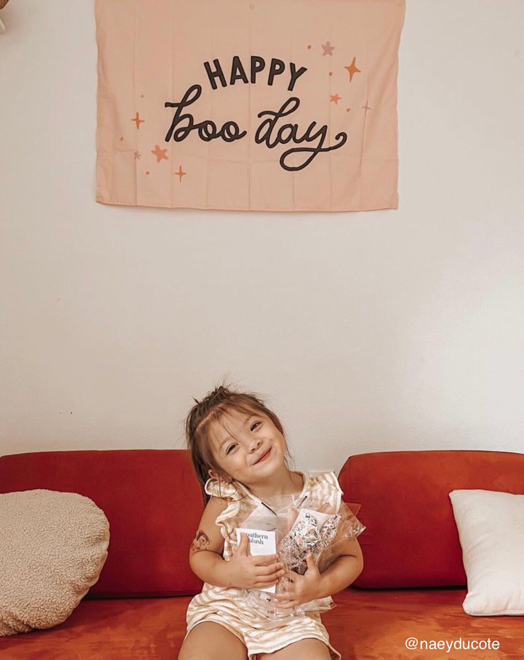 {Pink} Happy Boo Day Banner