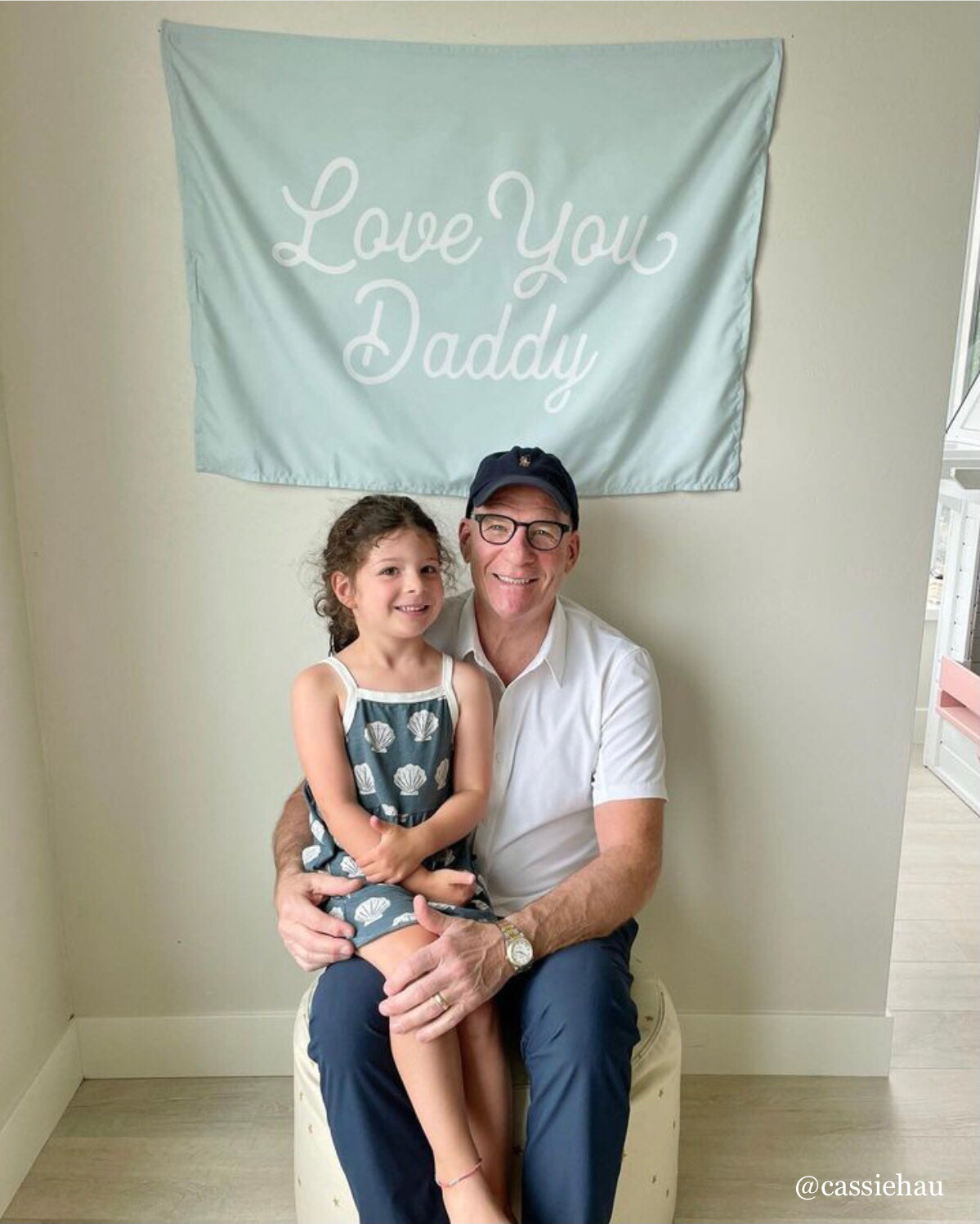 PRE-ORDER: Love You Daddy Banner {Ships 3 weeks)