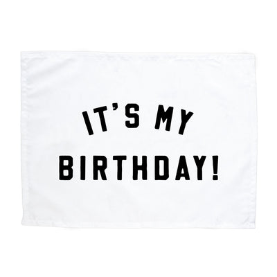 {Black} It's My Birthday Banner