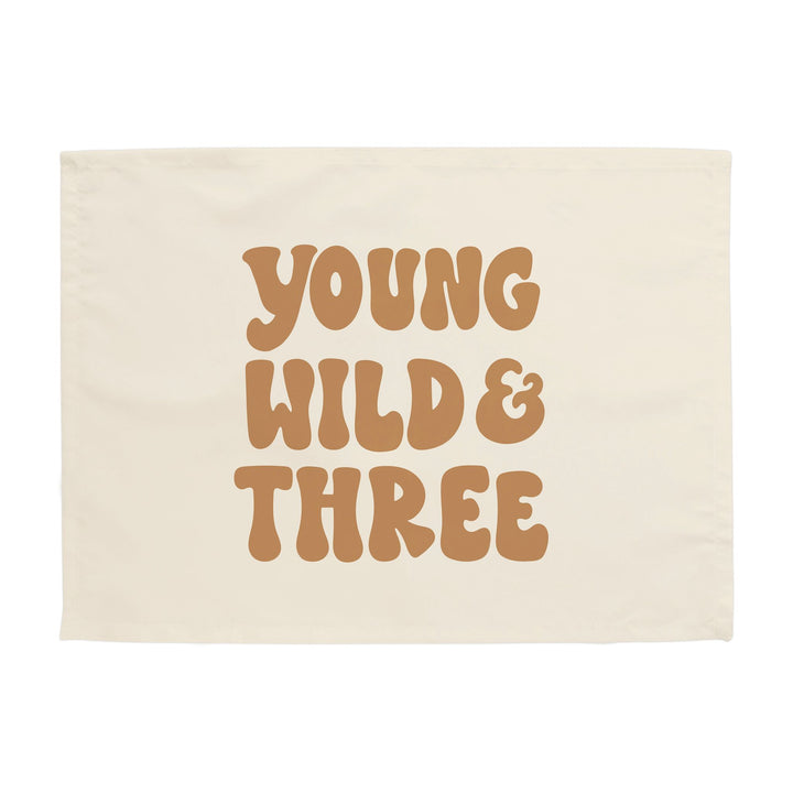 {Neutral} Young, Wild & Three Banner