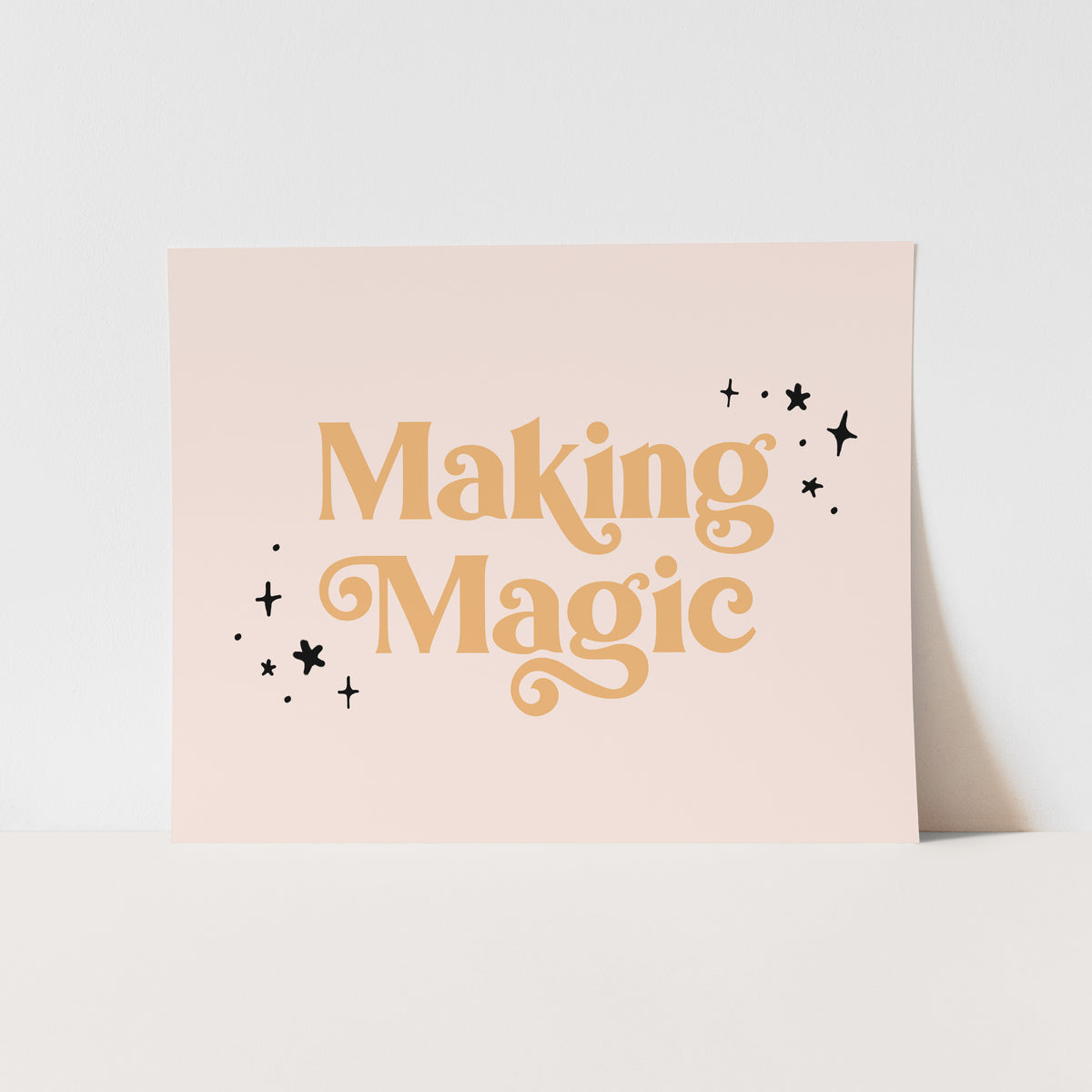 Making Magic Art Print