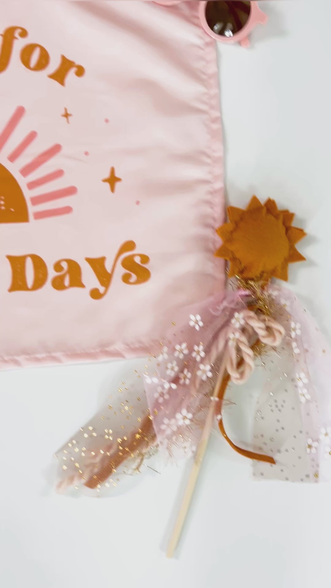 {Pink} Made For Sunny Days Banner