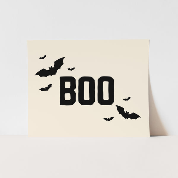 Boo Art Print
