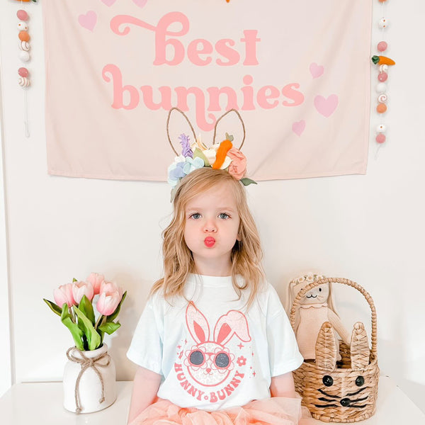 {Pink} Best Bunnies Banner