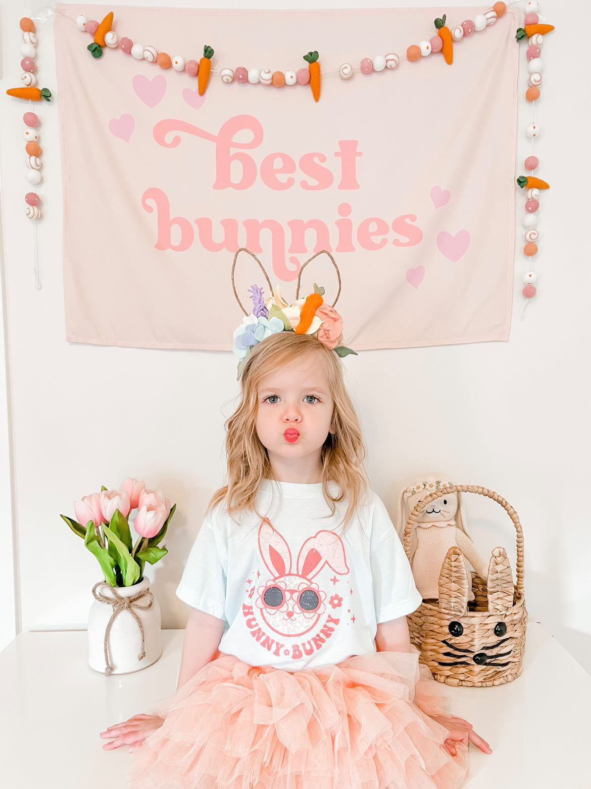 {Pink} Best Bunnies Banner