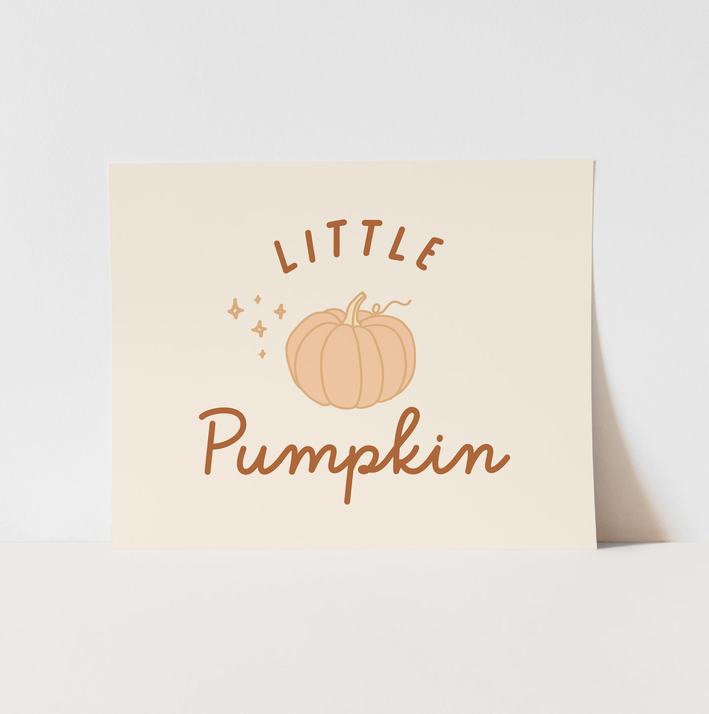 Art Print: {Neutral} Little Pumpkin