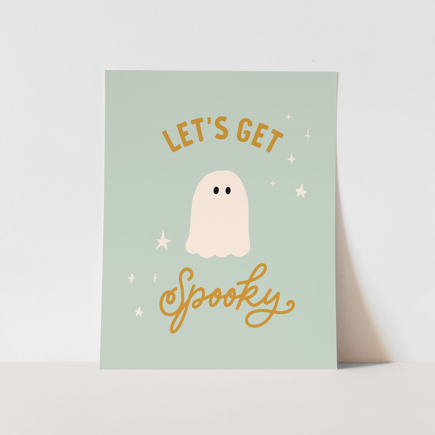 Art Print: {Blue} Let's Get Spooky
