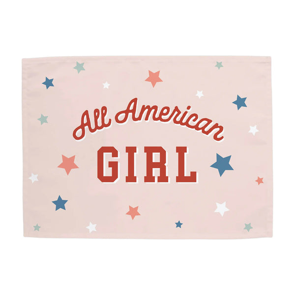 {Girl} All American Banner