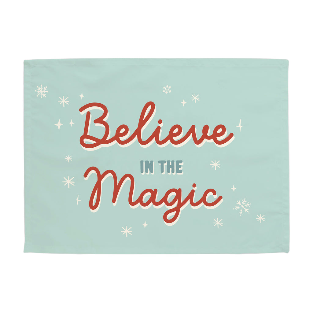 {Blue} Believe In The Magic Banner