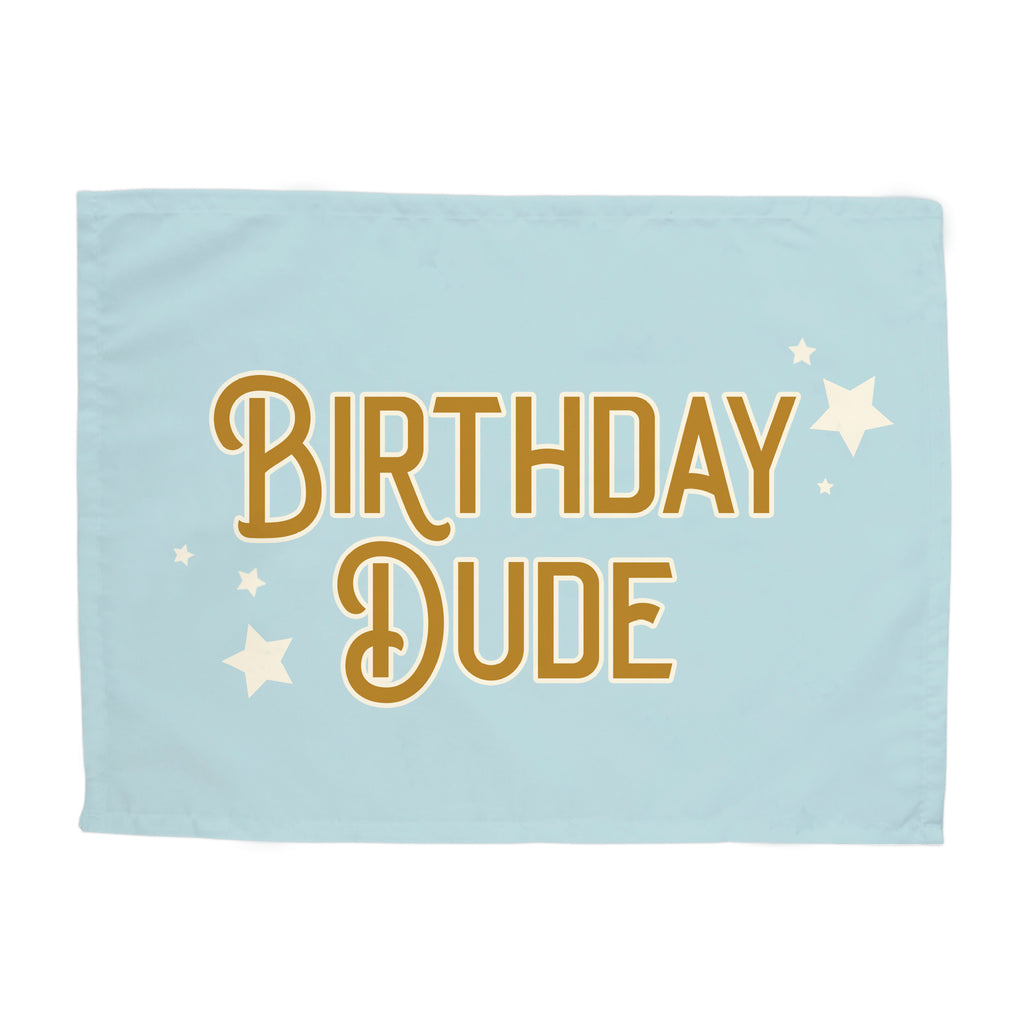 Birthday Dude Banner