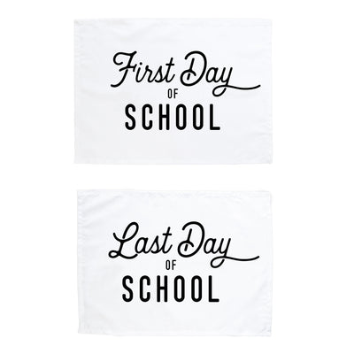 {Black & White} School Banner Bundle