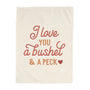 {Neutral} I Love You a Bushel & A Peck Banner