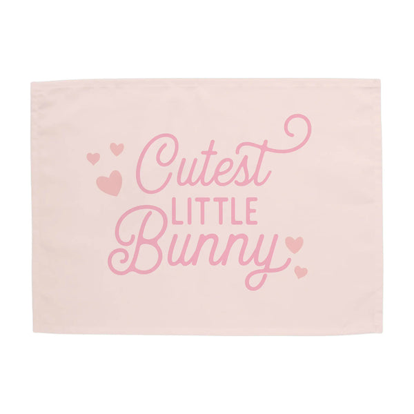 {Pink} Cutest Little Bunny Banner