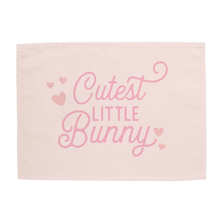 {Pink} Cutest Little Bunny Banner