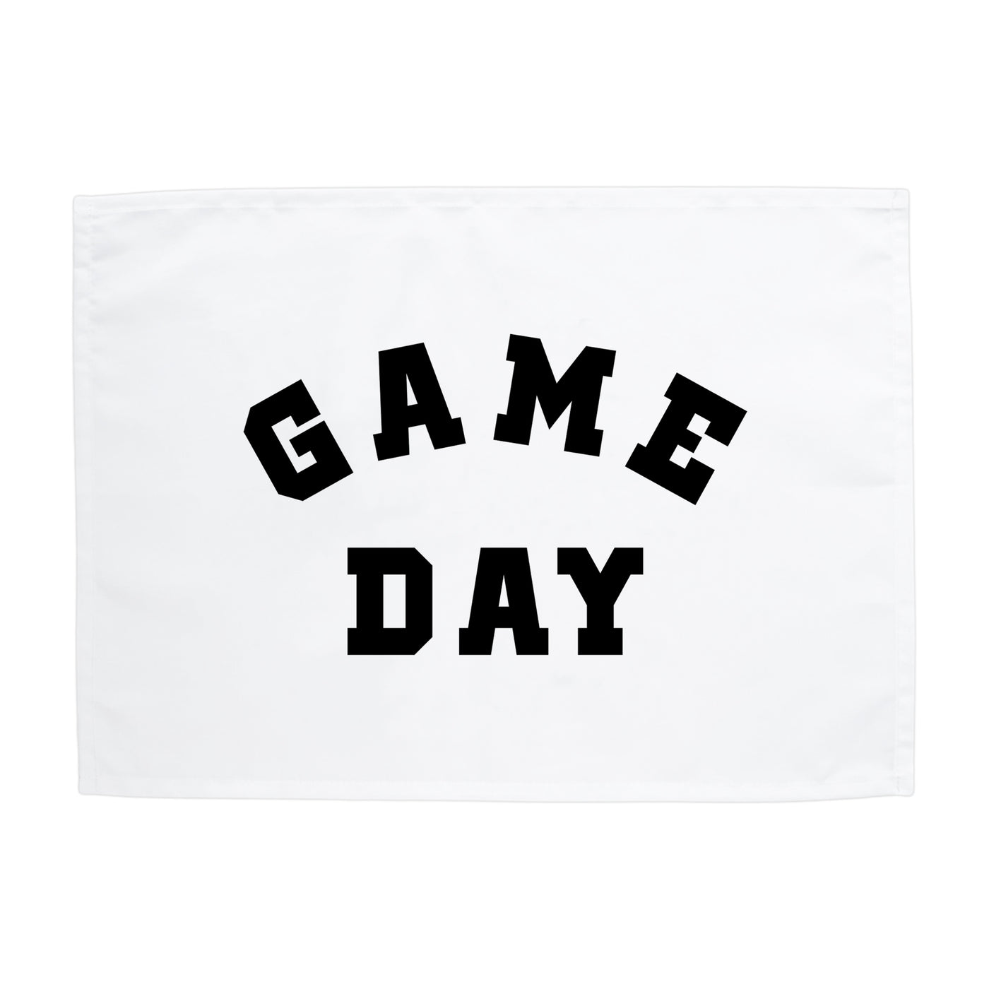 {White} Game Day Banner