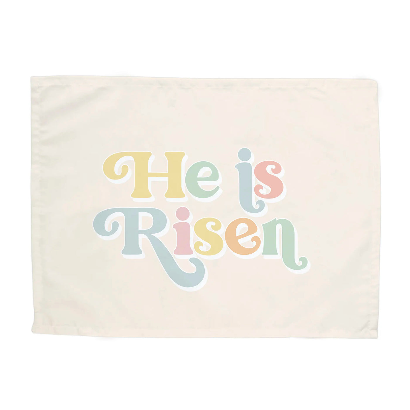 {Pastel} He is Risen Banner