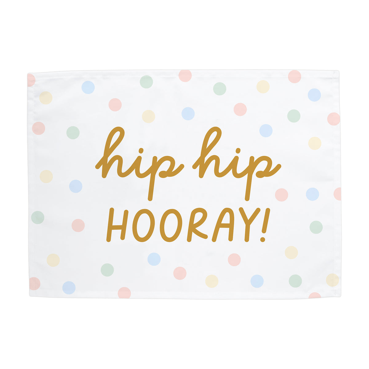 Hip Hip Hooray Banner