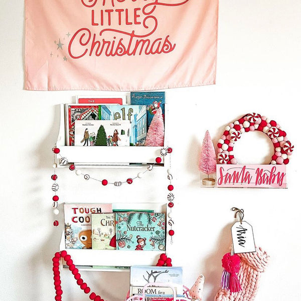{Pink} Merry Little Christmas Banner©