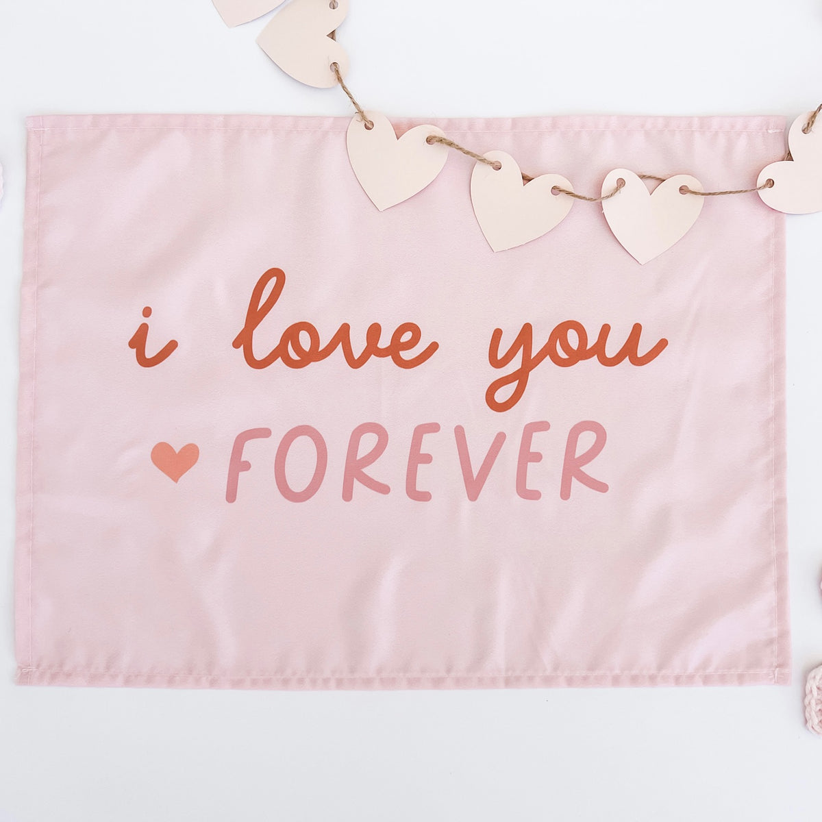 {Pink} Love You Forever Banner