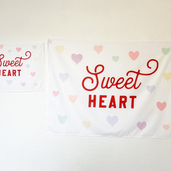 {Rainbow Pastel} Sweet Heart Banner