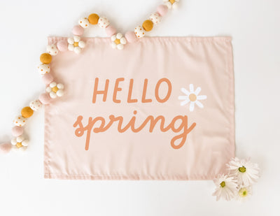 Hello Spring Banner