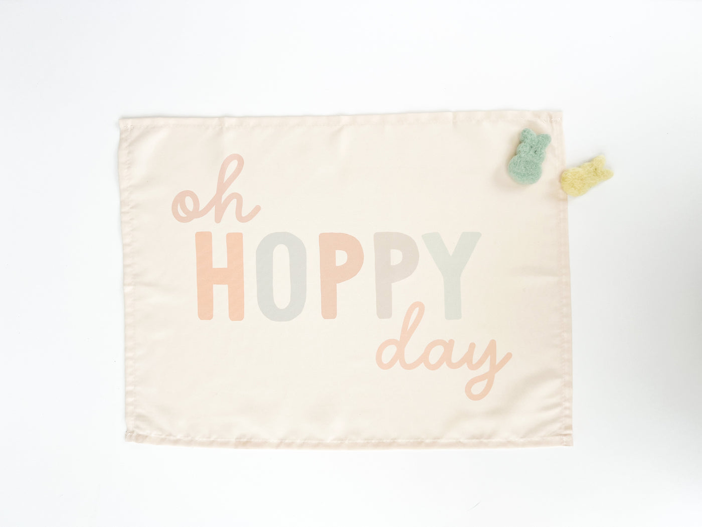 Neutral Oh Hoppy Day Banner