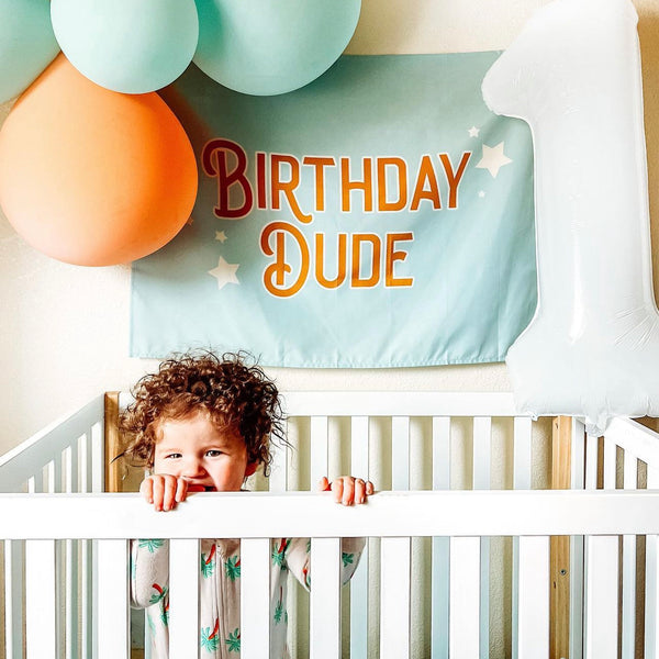 Birthday Dude Banner