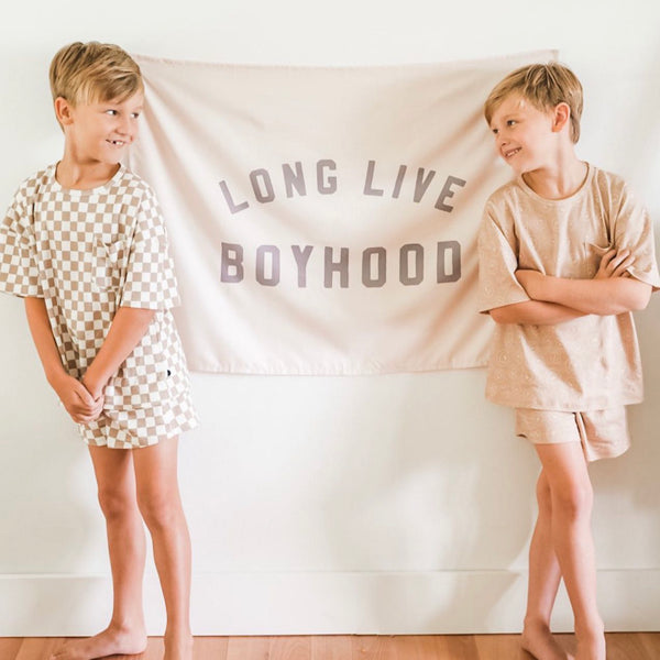 Long Live Boyhood Banner