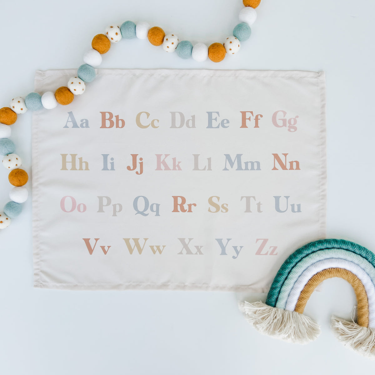 {Pastel} Alphabet Banner