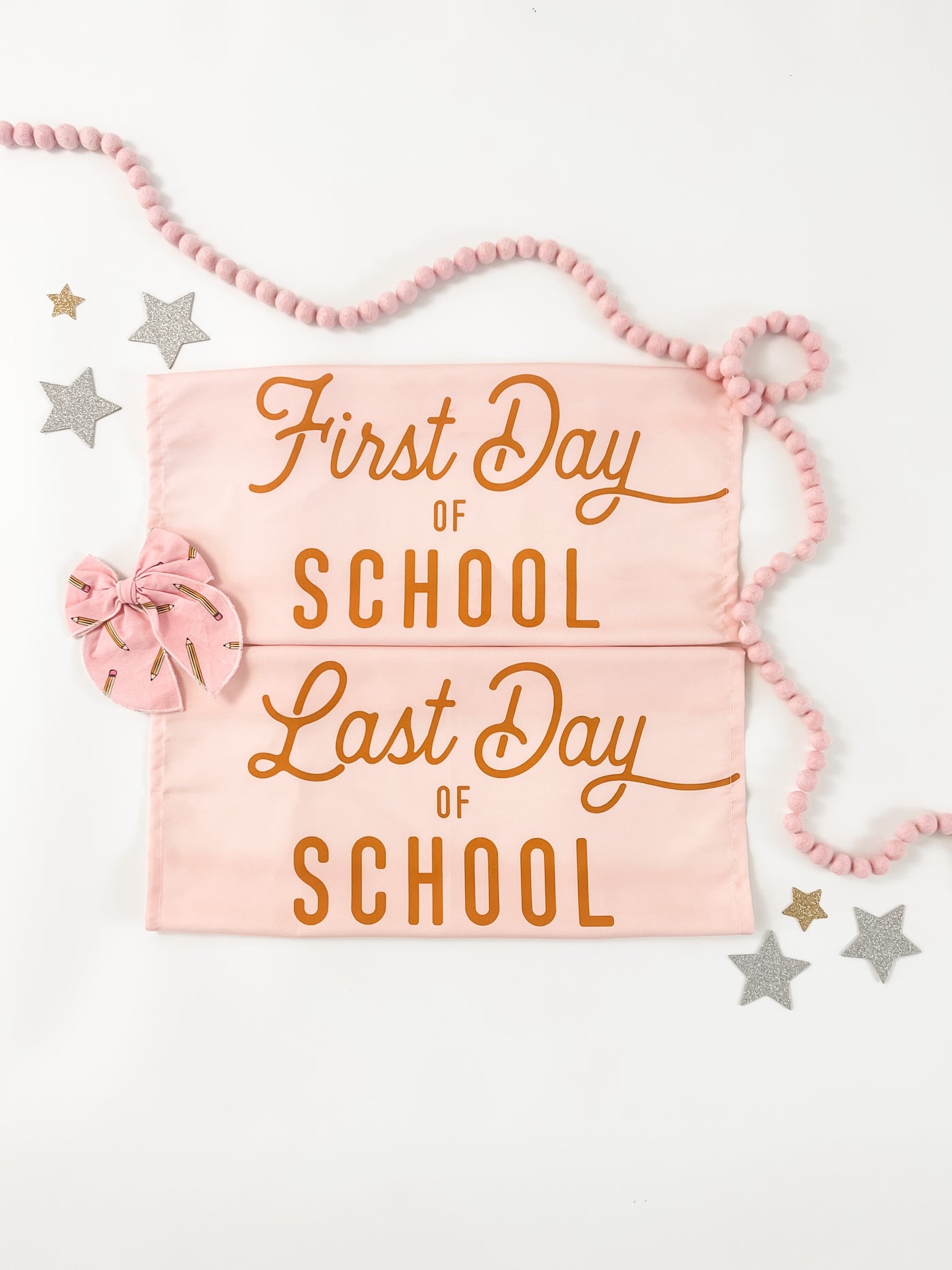 {Pink} School Banner Bundle