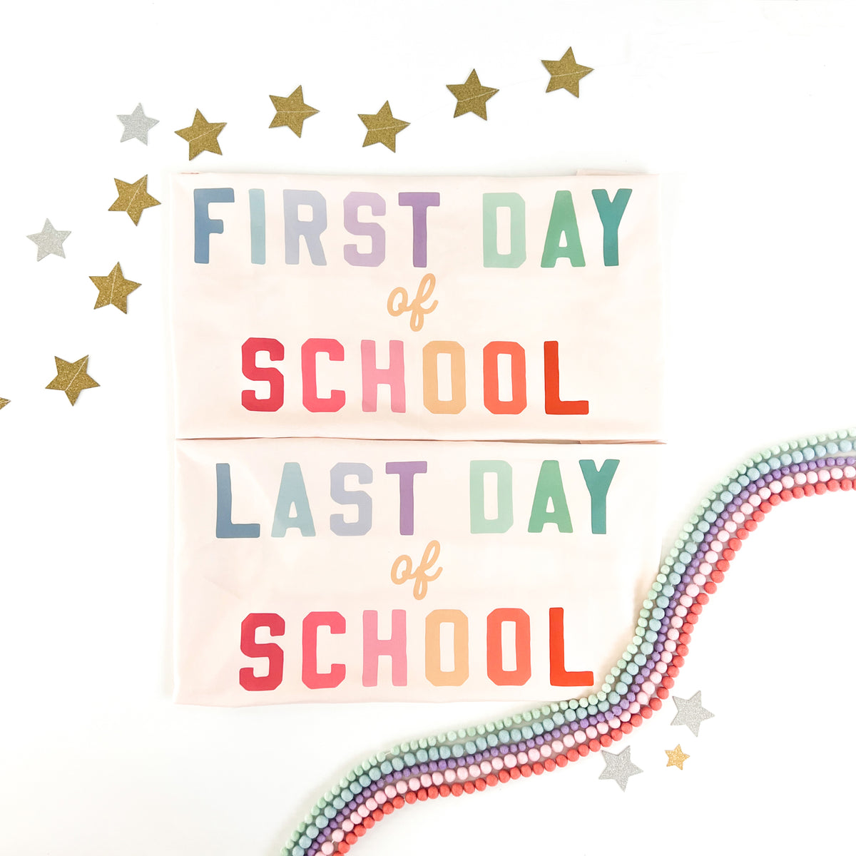 First & Last Day of School Banner Bundle