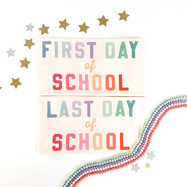 First & Last Day of School Banner Bundle