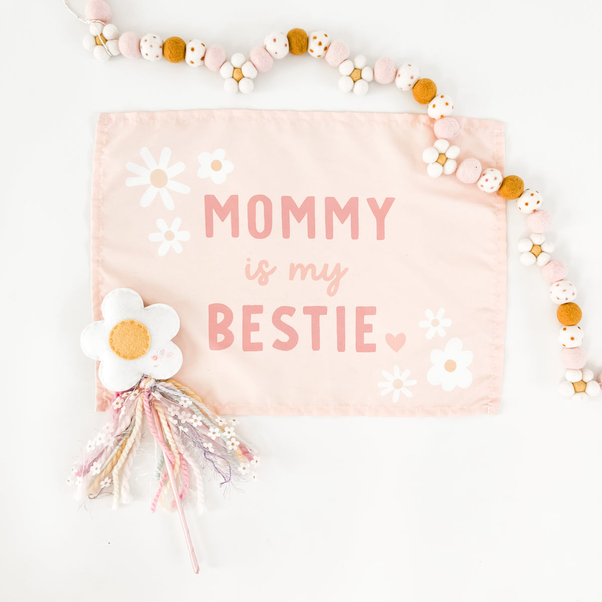 Mommy Is My Bestie Banner