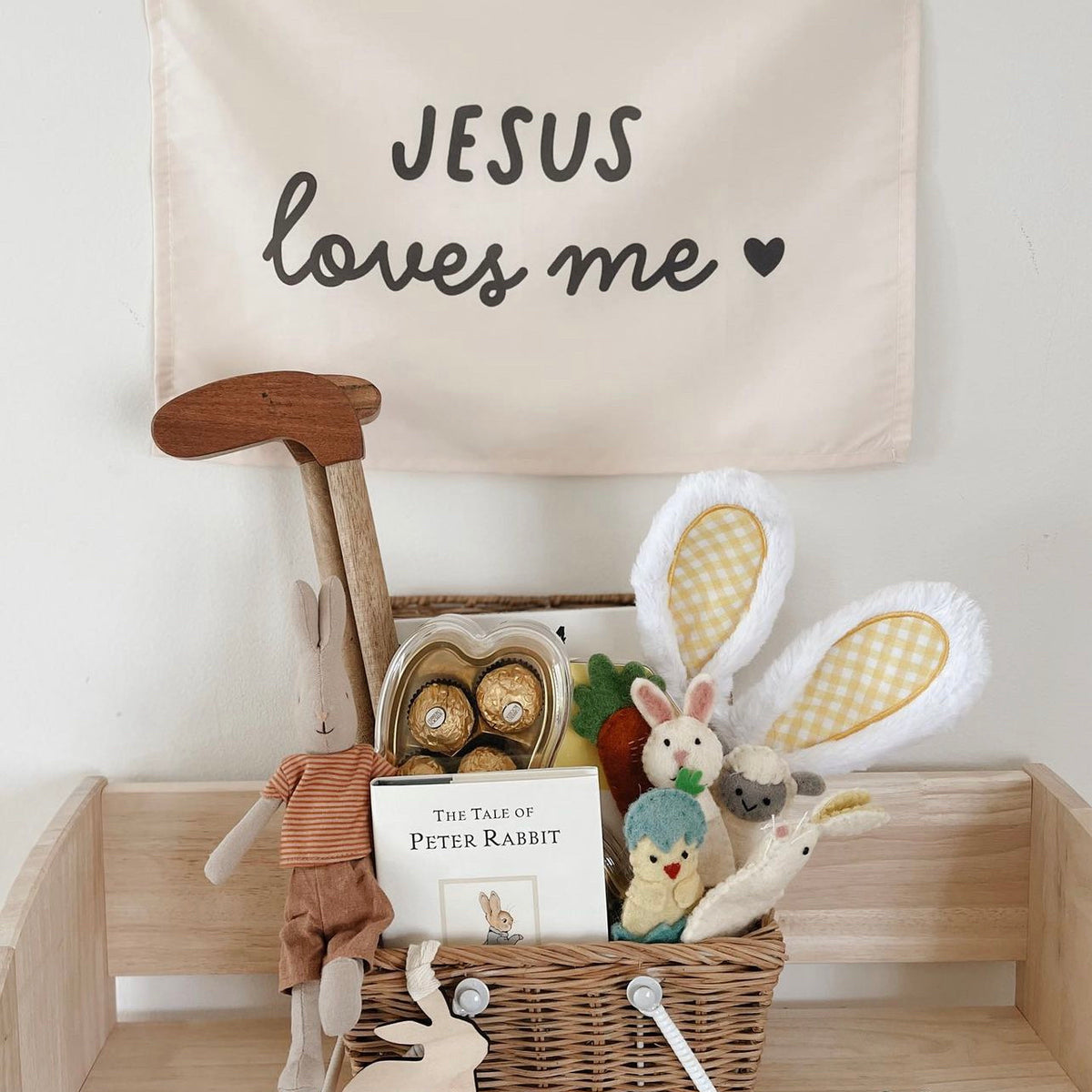 Jesus Loves Me Banner