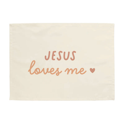 {Neutral} Jesus Loves Me Banner